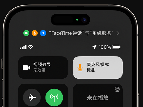 乐平苹果授权维修网点分享iPhone在通话时让你的声音更清晰 