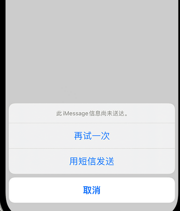 乐平apple维修iPhone上无法正常发送iMessage信息