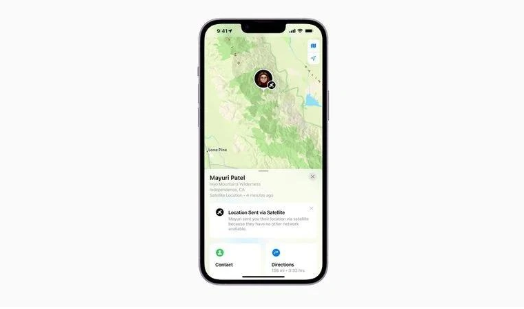 乐平苹果14维修分享iPhone14系列中 FindMy功能通过卫星分享位置方法教程 