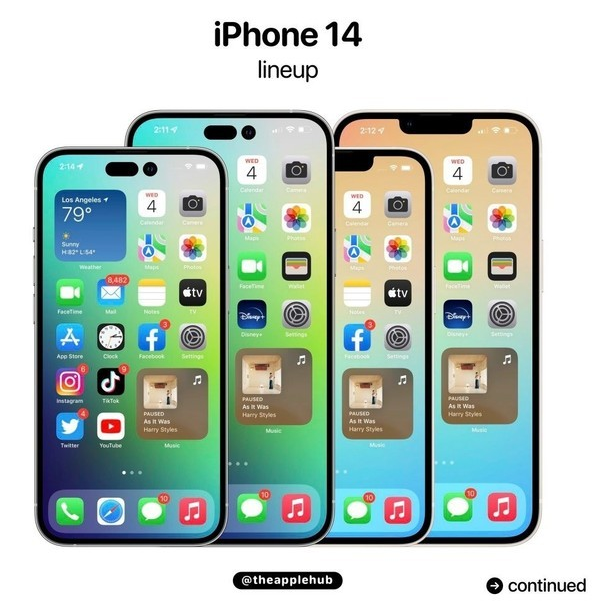 乐平苹果14维修分享iPhone 14全家福 