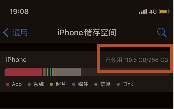 乐平苹果13维修分享iPhone13如何查看剩余内存 