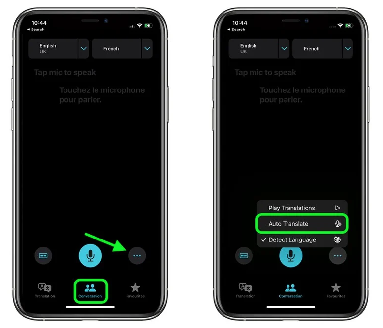 乐平苹果手机维修分享iOS 15 “翻译” App 新改进 