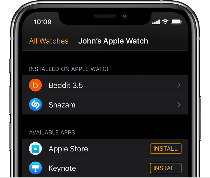 乐平苹果手机维修分享如何在 Apple Watch 上下载应用 